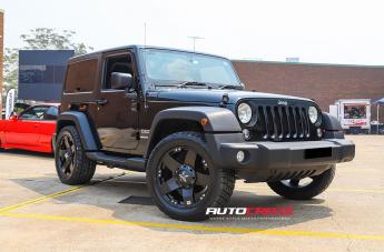 JEEP WRANGLER ROCKSTAR XD MATTE BLACK